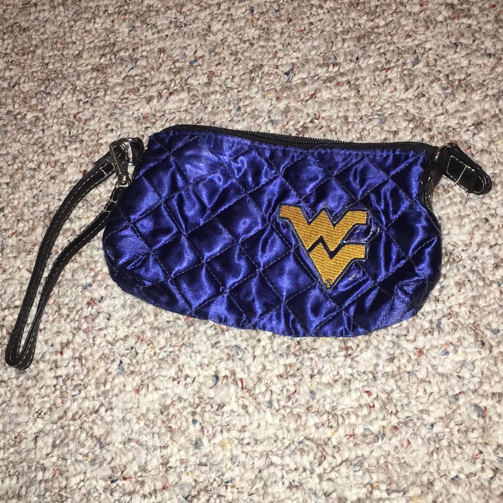 WVU wristlet